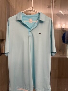 Callaway Light green Performance Polo